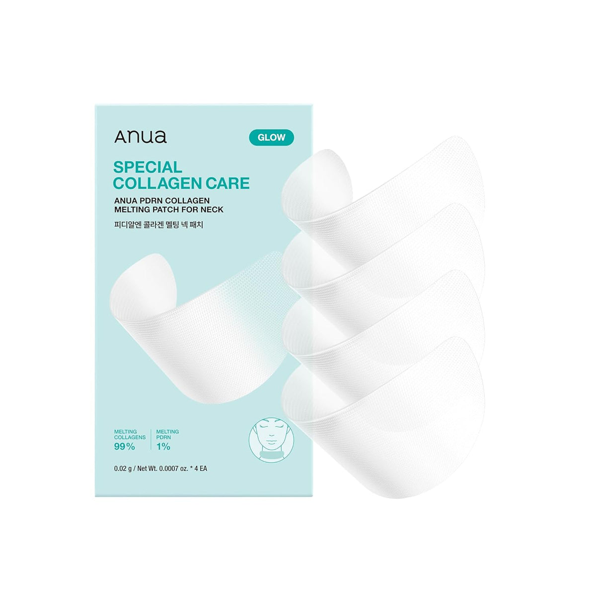 [Anua] PDRN Collagen Melting Patch For Neck