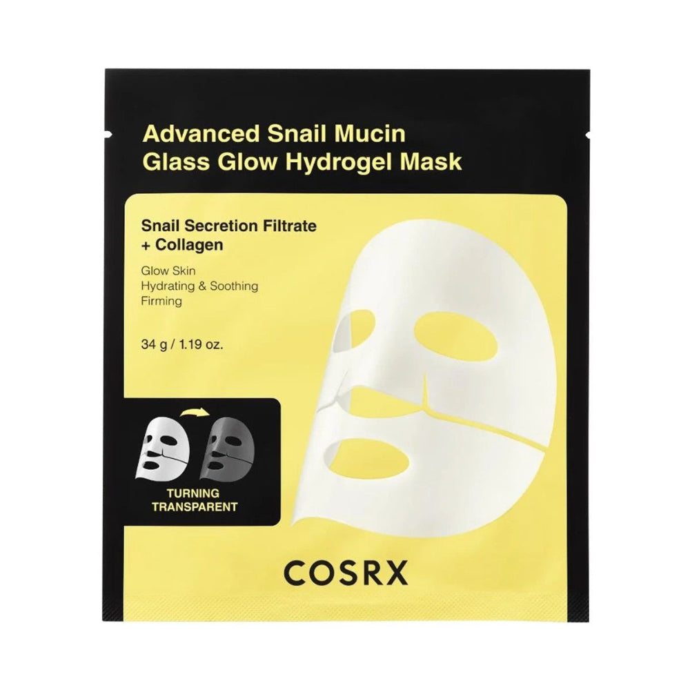 [COSRX] Fortgeschrittene Schneckenschleim-Glas-Glow-Hydrogel-Maske