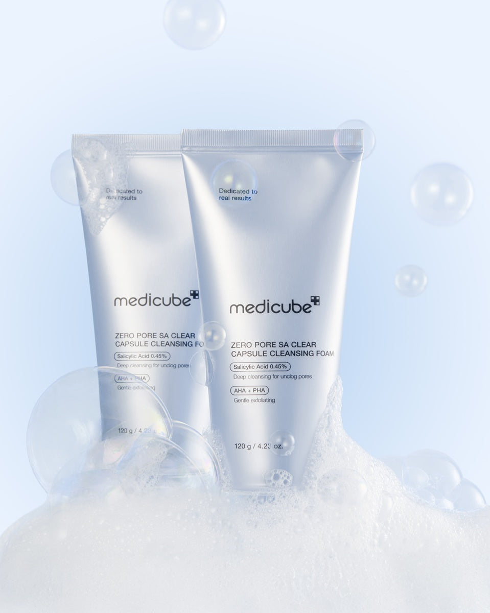 [medicube] Zero Pore SA Clear Capsule Cleansing Foam