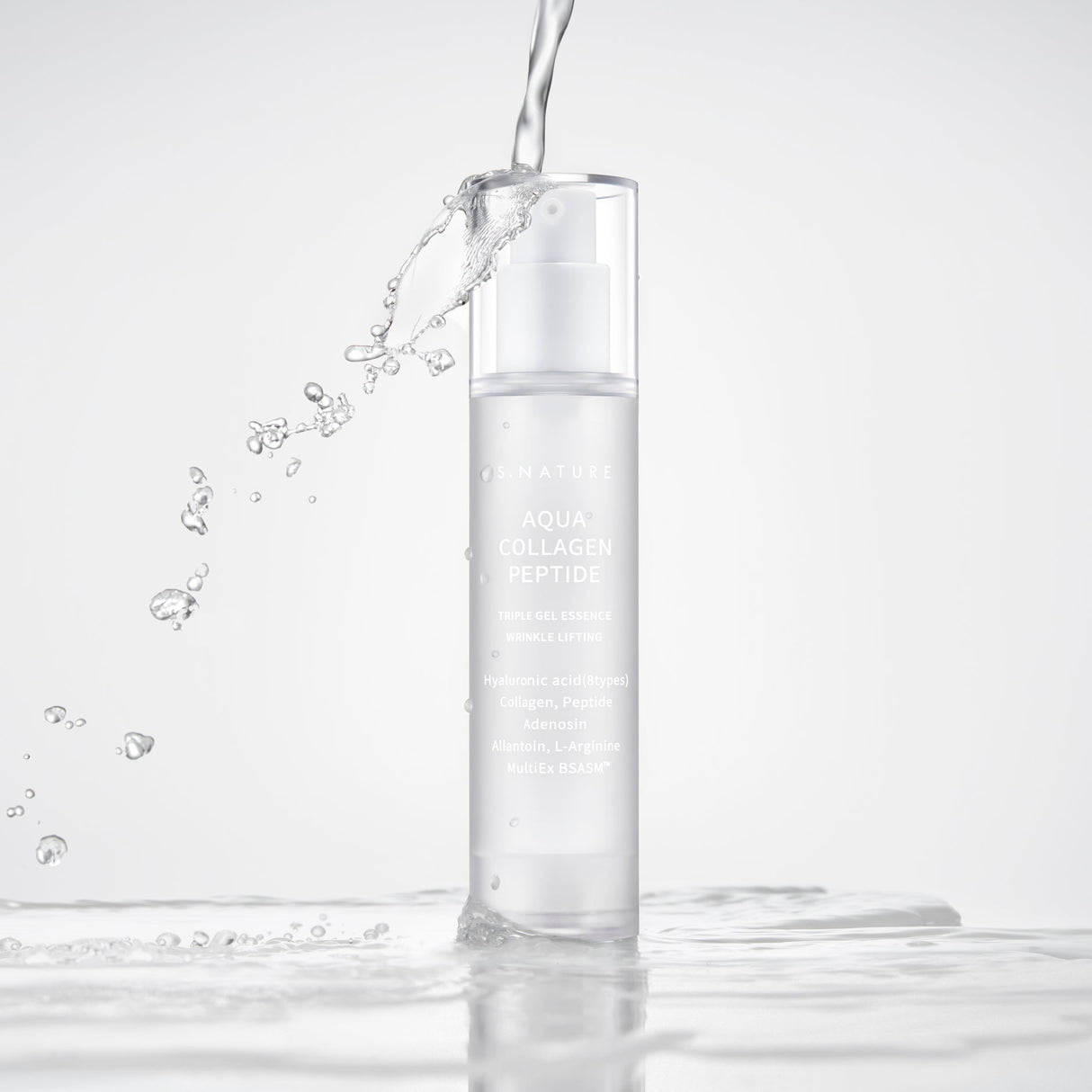 [S.NATURE] Aqua Collagen Peptide Triple Gel Essence