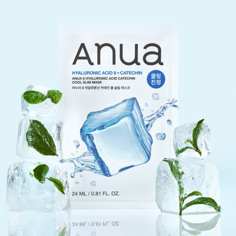 [Anua] 8 Hyaluronic Acid Catechin Cool Slim Mask