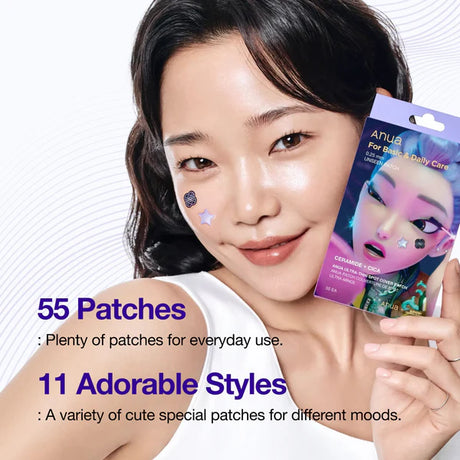 [Anua] Ultra Thin Spot Cover Patch (55ea) (KPop Demon Hunters Edition)