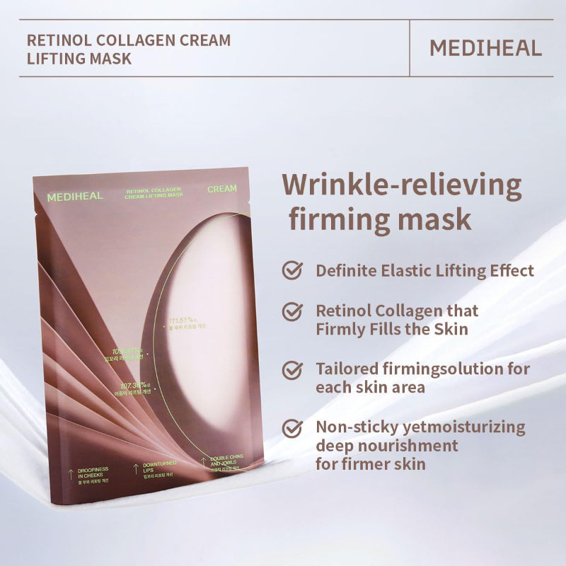 [Mediheal] Retinol Kollagen Creme Lifting Maske