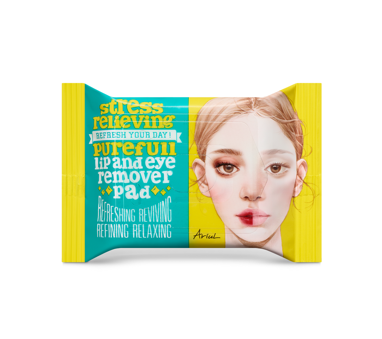 [Ariul] Stressabbauendes Purefull Lippen- und Augenentferner-Pad